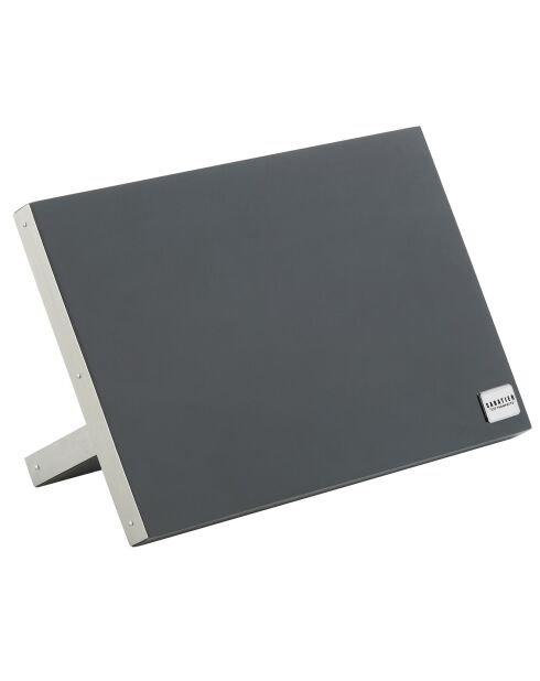 5 Couteaux avec bloc magnetique Vulcano gris/noir