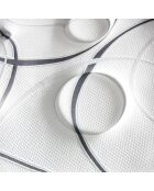 Matelas Concorde blanc/gris - 90x190 cm