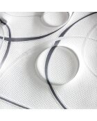 Matelas Concorde blanc/gris - 180x200 cm