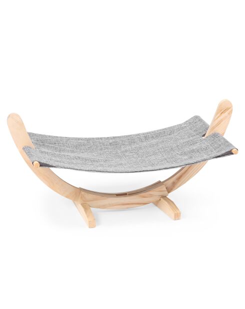 Hamac pour chat gris - 62x35x30 cm
