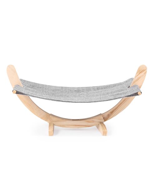 Hamac pour chat gris - 62x35x30 cm