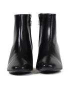 Bottines en Cuir Thais noires - Talon 5 cm