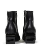 Bottines en Cuir Thais noires - Talon 5 cm
