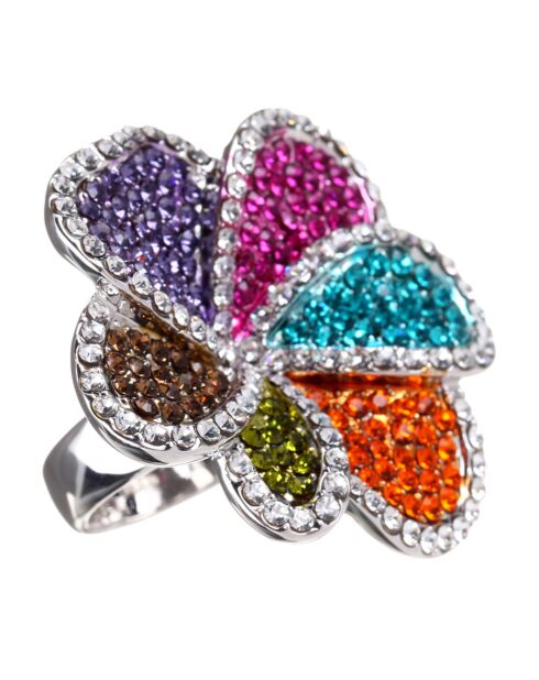Bague Flora multicolore