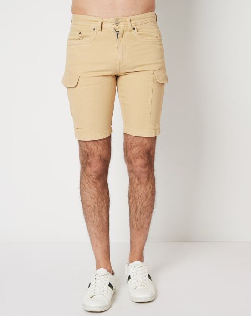 Pantaloncini cargo beige Orsara