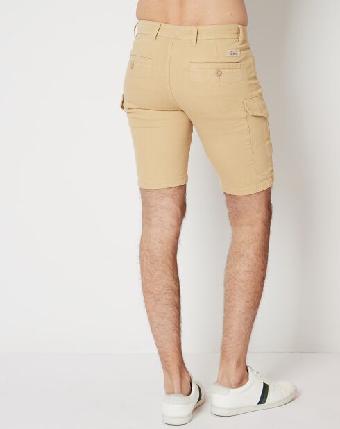 Pantaloncini cargo beige Orsara
