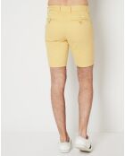 Pantaloncini chino Oleggio gialli