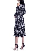Robe midi noire