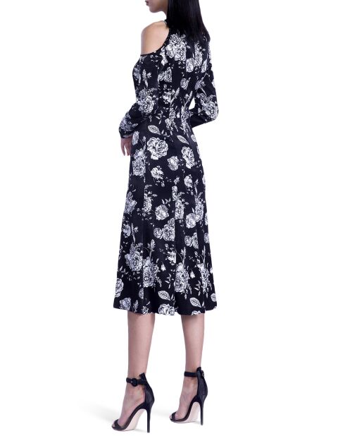 Robe midi noire