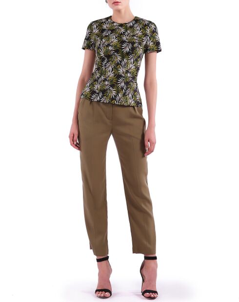 Pantalon droit safari