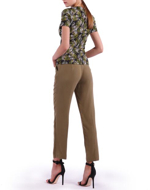 Pantalon droit safari