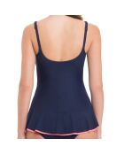 Haut de Maillot Tankini Curve volanté marine