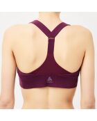 Brassière de Sport Médium prune