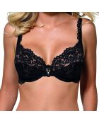 Soutien-gorge soft Newia en dentelle noir