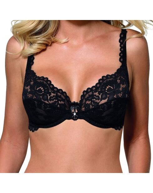 Soutien-gorge soft Newia en dentelle noir