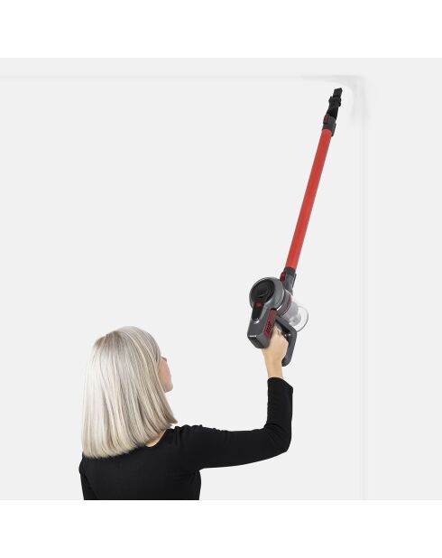Aspirateur balai 2-en-1 sans fil UP810 PowerClean+ rouge - 160W