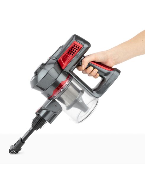 Aspirateur balai 2-en-1 sans fil UP810 PowerClean+ rouge - 160W