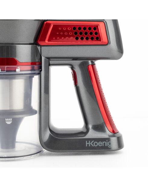 Aspirateur balai 2-en-1 sans fil UP810 PowerClean+ rouge - 160W