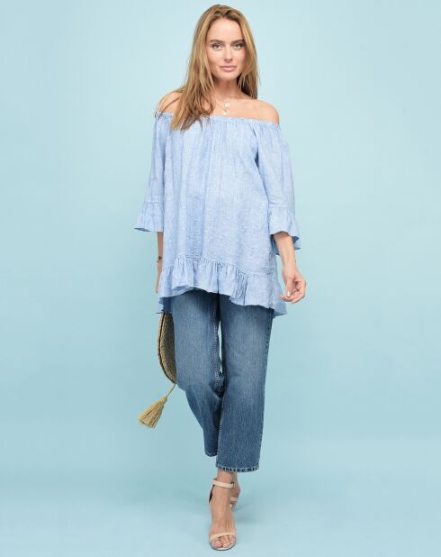Top 100% Lin Debs cercles bleu