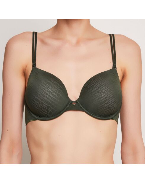 Reggiseno Demi verde scuro