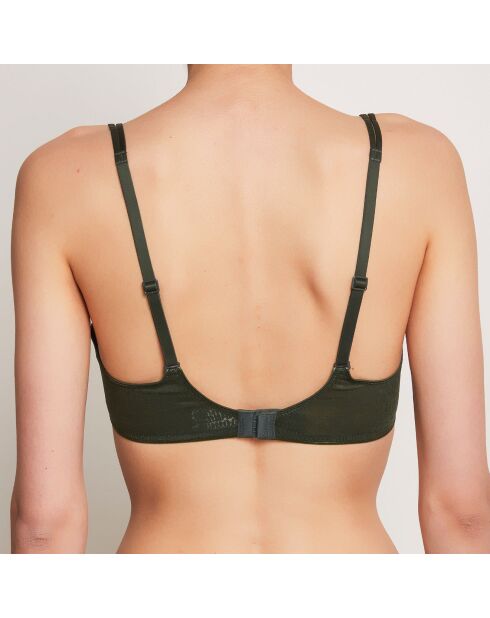 Reggiseno Demi verde scuro