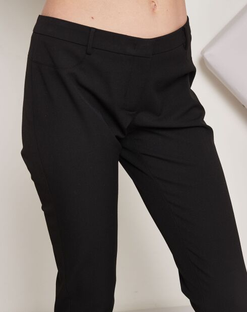 Pantalon droit Petra noir