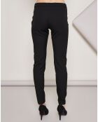 Pantalon droit Petra noir