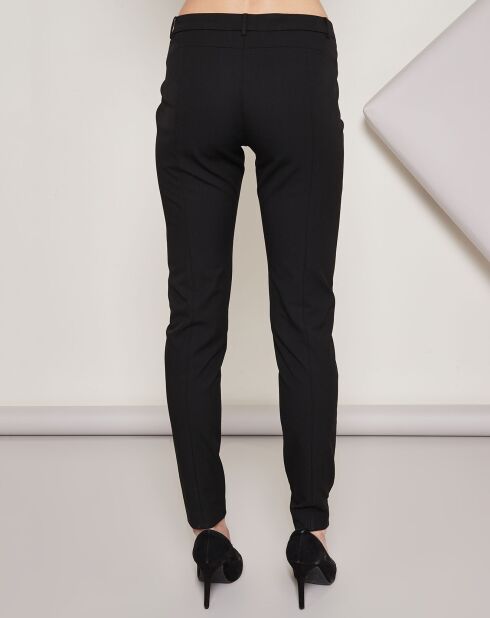 Pantalon droit Petra noir