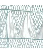 Makramee-Vorhang/Tür aus Seladon-Mesh, 100 x 280 cm