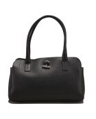 Sac porté épaule en Cuir Paris noir - 33x20x15 cm