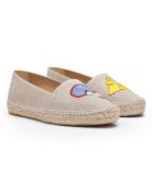 Espadrilles Kenda à écusson naturel