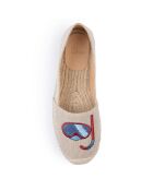 Espadrilles Kenda à écusson naturel
