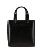 Sac à main en Cuir Portofino noir - 24.5x23x12 cm