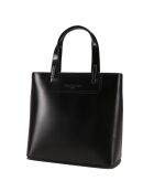 Sac à main en Cuir Portofino noir - 24.5x23x12 cm
