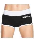 Bas de maillot shorty en Néoprène Julia noir/blanc