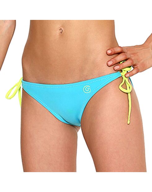 Nina turquoise/groen Braziliaans bikinibroekje van neopreen
