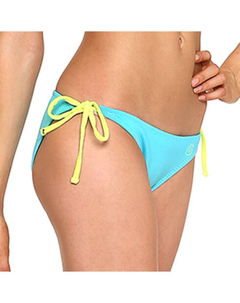 Nina turquoise/groen Braziliaans bikinibroekje van neopreen