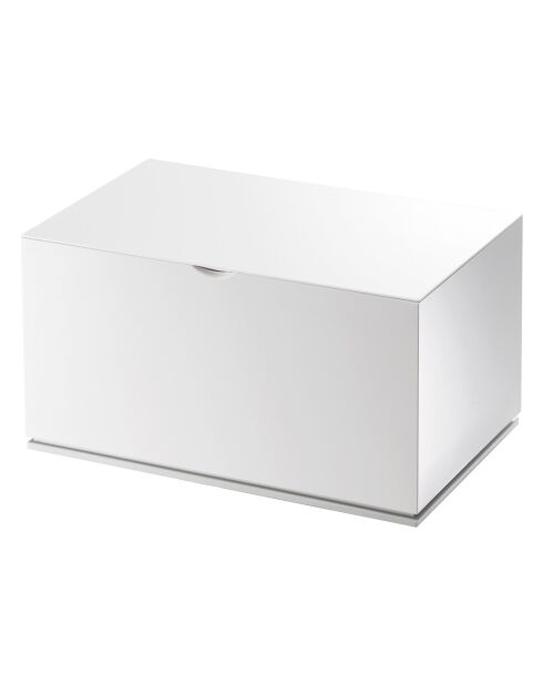 Witte opbergdoos - 16x10x9 cm