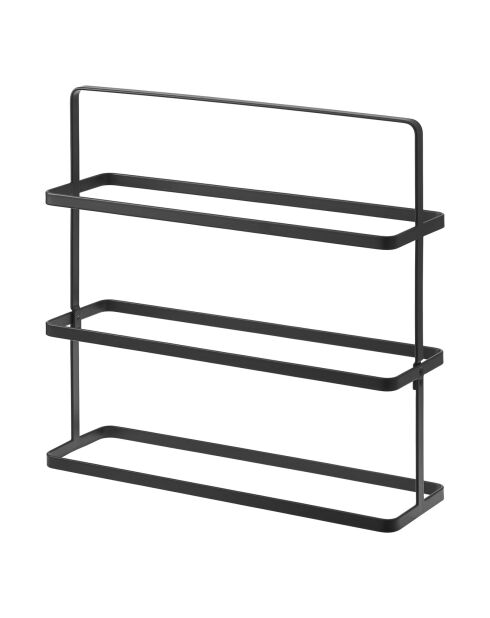 Scaffale porta scarpe Tower Ride nero - 50x14x45,5 cm