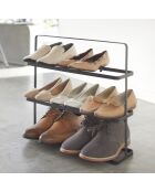 Scaffale porta scarpe Tower Ride nero - 50x14x45,5 cm