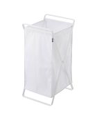 Panier à linge Tower blanc - 30x36x64 cm