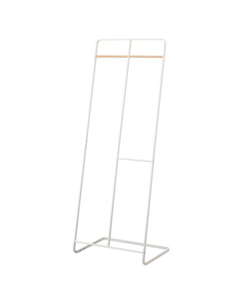 Porte-manteaux blanc - 61x45x163 cm
