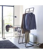 Porte-manteaux noir - 61x45x163 cm