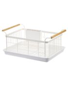 Égouttoir à vaisselle Tosca blanc - 47x33.5x20 cm