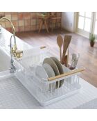 Égouttoir à vaisselle Tosca blanc - 47x33.5x20 cm