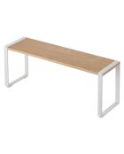 Étagère de rangement Tosca blanche - 40x12x15.5 cm