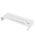 Support pour ordinateur blanc - 59x24x8 cm