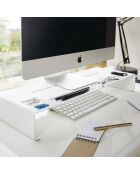 Support pour ordinateur blanc - 59x24x8 cm