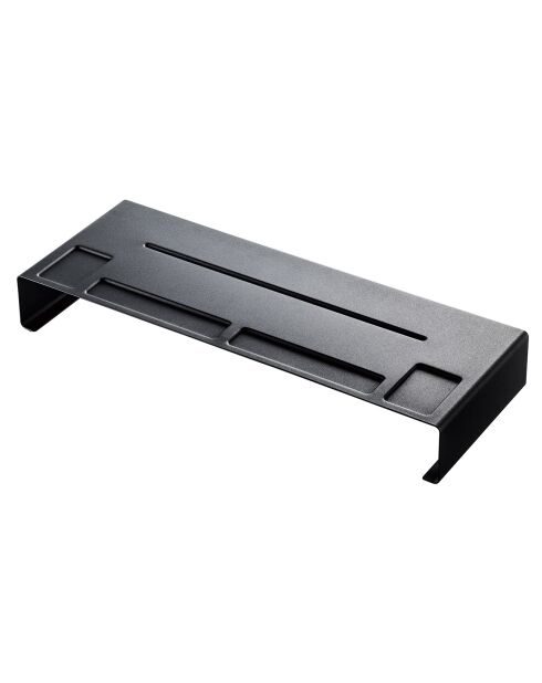 Support pour ordinateur noir - 59x24x8 cm