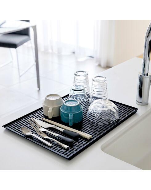 Scolapiatti nero - 42,5x30,7 cm